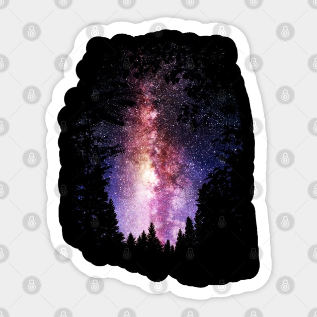 Night Sky2 Sticker by bobyberto